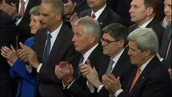 President Obama mostly focused on economic issues, taxes and the middle class in his State of the Union address on Tuesday. He also discussed foreign policy and called for congress to authorize the use of force against Islamic State militants. (Jan. 21) News Clip