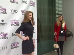 Ashley Bell at 2012 Film Independent Filmmaker Grant And Spirit Award Nominees Brunch on 1/14/2012 in West Hollywood, CA. (Footage by WireImage Video/Getty Images Entertainment Video) Stock Footage