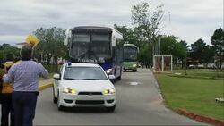 The first Syrian refugees to be relocated to Uruguay arrive News Clip