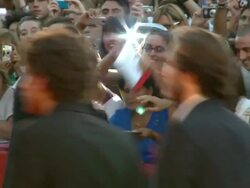 Quentin Tarantino at the The Tempest Premiere/Closing Night Red Carpet: 67th Venice Film Festival at Venice . (Footage by WireImage Video/GettyImages) Stock Footage