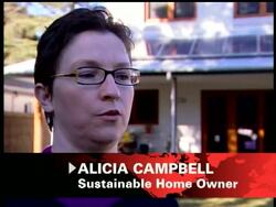 Going Green: One family's story News Clip