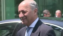 CLEAN : Iran talks: Frances Fabius says progress made on some points News Clip
