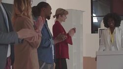 Young Creative Team Promotion Stock Footage