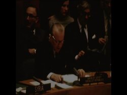 SYND 13/03/1970 MALIK WANTS STRONGER SANCTIONS News Clip
