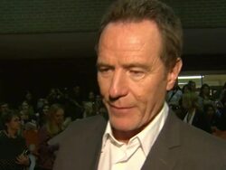 INTERVIEW: Bryan Cranston on all the screaming fans, on the film, on how LA is portrayed in the film at the 'Drive' Premiere - 2011 Toronto International Film Festival at Toronto ON. Stock Footage