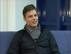 Ricky Martin raises money in Germany for children News Clip