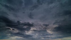 Storm and Cloudscape, Time lapse Stock Footage