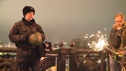 CLEAN : Moscow celebrates New Year News Clip