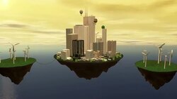 Tubrine City Stock Footage