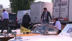 CLEAN : Party fever in Venice as stars descend for Clooney wedding (2) News Clip