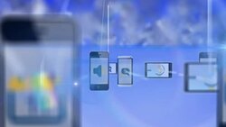 cloud computing smartphone Stock Footage