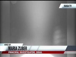 A spacecraft orbiting the moon has captured the first video of the lunar far side that people on Earth can't see. The video was captured by one of NASA's twin Grail probes using MoonKAM, a camera which will eventually be used by students. News Clip