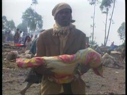 Zaire - Cholera In Rwandan Refugee Camps News Clip