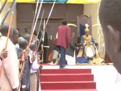 VOICED: The world's youngest king finally gets his crown News Clip