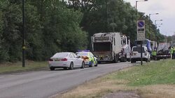 Aftermath of fatal school bus crash News Clip