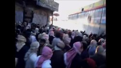 Security forces use tear gas and water cannon in attack on protesters' camp News Clip