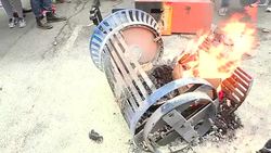 Violent anti Donald Trump protest in Washington News Clip