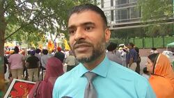 New York Sikhs demand vote to secede Punjab from India News Clip