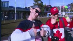 CLEAN : Russian skier stable but serious after bre News Clip