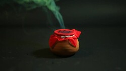 Bubbling Cauldron (Halloween) Stock Footage