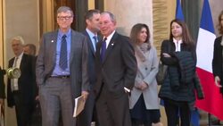 Bloomberg, Gates and Branson meet Macron ahead of summit News Clip