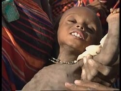 ETHIOPIA: FAMINE CRISIS: SUFFERING News Clip