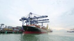 Cargo transportation for transport products Stock Footage