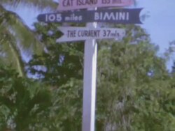 Downtown Bahamas Stock Footage