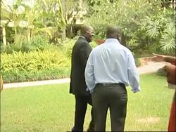 WRAP  MDC says half a million people displaced; assassination allegation Instructional Video