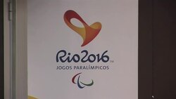 VOICED: Bandera paralimpica llego a Rio News Clip