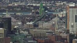 Boston bridges Stock Footage