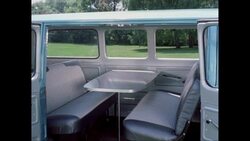 MS Empty vehicle seat with open door / United States  Stock Footage