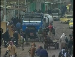 Morning situation at Rafah border crossing, people with supplies Instructional Video