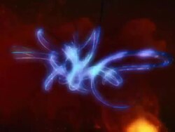 Chaos motion of luminous neon curves Stock Footage
