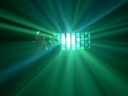 Night club, entertainment lighting equipment. Stock Footage