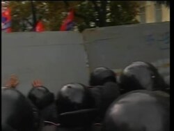 Clashes during Nationalists rally in Kiev News Clip