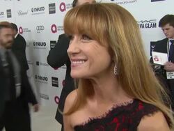 INTERVIEW - Jane Seymour - Elton John AIDS Foundation Presents 22nd Annual Academy Awards Viewing Party Sponsored By Chopard, Neuro Drinks And Wells Fargo Stock Footage