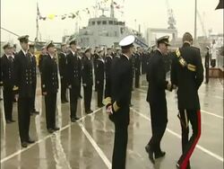 Prince Harry in Portsmouth News Clip