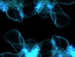 Blue smoke Stock Footage