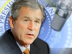 President Bush uses his weekly radio address to defend and explain his decision to bailout the auto industry. News Clip