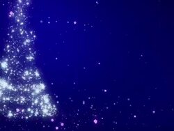 Christmas background with bright snow. COPY SPACE.  Loopable. Blue. Stock Footage
