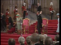 UK - Queen Addresses Parliament For VE Day Celebra News Clip