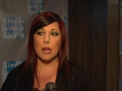 INTERVIEW: Carnie Wilson on supporting tonight's cause at L.A. Gay & Lesbian Center's An Evening With Women Stock Footage