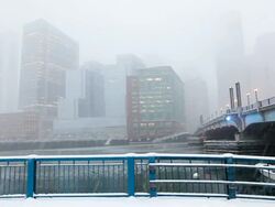 Winter in Boston Stock Footage