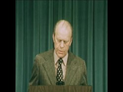 SYND 25 1 75 PRESIDENT FORD SPEECH TO NEWS DIRECTORS News Clip