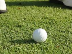 Golf swing Stock Footage