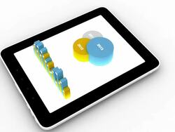 Business Graph Stock Footage