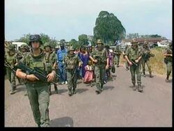 Congo - French troops carry out last evacuations Instructional Video
