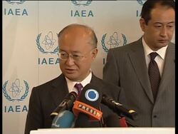 New IAEA chief Amano who will succeed ElBaradei, statement News Clip