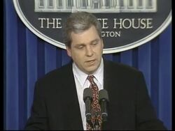 USA: WHITE HOUSE SPOKESMAN SHARIF PRESS BRIEFING News Clip